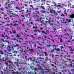 Блестки голографические Мерцание фиолетовые Миди для слайма в упаковке 20 гр с фото