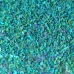 Блестки голографические Полумесяц бирюзовый Миди для слайма в упаковке 20 гр с фото