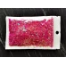 Блестки голографические Полумесяц бордовый Миди для слайма в упаковке 20 гр с фото