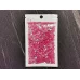 Блестки голографические Сердечки Бордовые Миди для слайма в упаковке 20 гр с фото