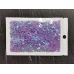 Блестки голографические Сердечки фиолетовые Миди для слайма в упаковке 20 гр с фото