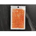 Блестки голографические Сердечки оранжевые Миди для слайма в упаковке 20 гр с фото