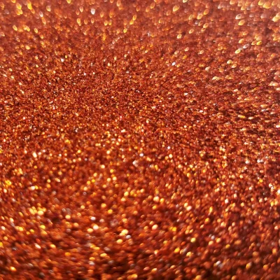 Блестки Песок оранжевые для слайма глиттер в баночке 20 гр с фото