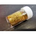 Блестки Песок золотые для слайма глиттер в баночке 20 гр с фото