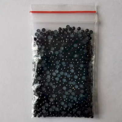 Бульонки черные 2 мм для слайма в упаковке 10 гр с фото и видео