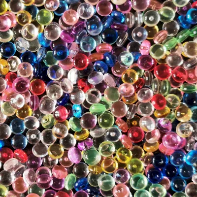 Фишболы разноцветные 6 мм для слайма 20 гр в упаковке с фото