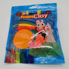 Глина Colour Fun Foam Clay оранжевая 40 гр для слайма