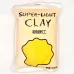 Глина Super Light Clay темно-желтая для слайма 500 гр с фото и видео