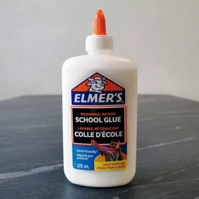 Клей Elmers для слаймов белый 225 мл Clear Glue с фото