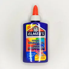 Клей Elmers матовый фиолетовый для слаймов Washable Color Glue 147 мл 
