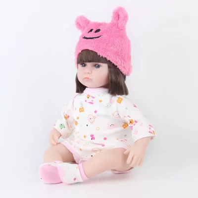 Кукла Реборн Мальвина Силиконовая с мягконабивным телом QA Baby 42 см ✔