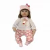 Кукла Реборн Алиса Силиконовая с мягконабивным телом QA Baby 42 см ✔