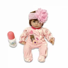 Кукла Реборн Диана Силиконовая с мягконабивным телом QA Baby 45см