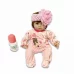 Кукла Реборн Диана Силиконовая с мягконабивным телом QA Baby 45 см ✔