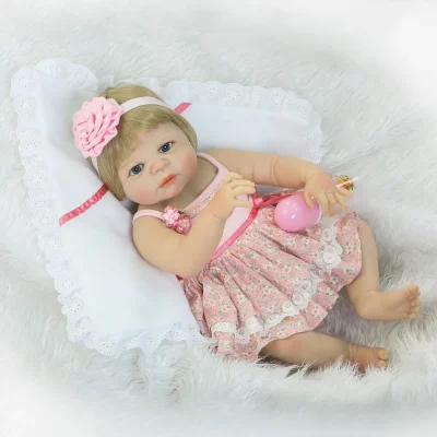Кукла Реборн Фаина Фаина с виниловым телом QA Baby 55см ✔