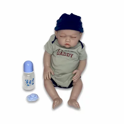 Кукла Реборн Мартин Силиконовая с виниловым телом QA Baby 52 см ✔