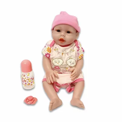 Кукла Реборн Ульяна Силиконовая с виниловым телом QA Baby 52 см ✔