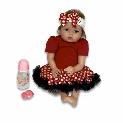 Кукла Реборн Джульетта Силиконовая  с мягконабивным телом QA Baby 55 см ✔