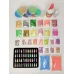 DIY Slime Kit набор 85 предметов 9 слаймов и клей ✔
