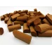 Наполнитель Фоам Чанкс коричневый 20 гр для слаймов (Foam Chunks) в упаковке с фото