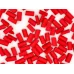 Наполнитель Фоам Чанкс красный 20 гр для слаймов (Foam Chunks) в упаковке с фото и видео