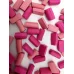 Наполнитель Фоам Чанкс розовый микс 20 гр для слаймов (Foam Chunks) в упаковке с фото
