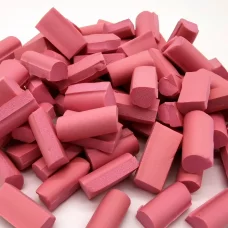 Наполнитель Фоам Чанкс розовый 20 гр для слаймов (Foam Chunks) в упаковке