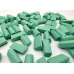 Наполнитель Фоам Чанкс темно-зеленый 20 гр для слаймов (Foam Chunks) в упаковке с фото