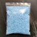 Пенопластовые шарики голубые 2-3 мм для слайма в упаковке 10 гр с фото и видео