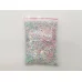 Пенопластовые шарики пастельно-разноцветные 2-3 мм для слайма в упаковке 10 гр с фото и видео