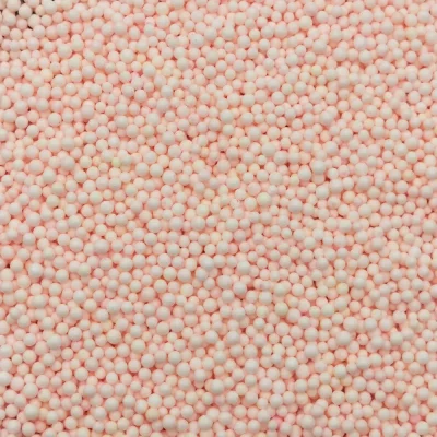 Пенопластовые шарики пастельно-розовые 2-3 мм для слайма в упаковке 10 гр с фото и видео