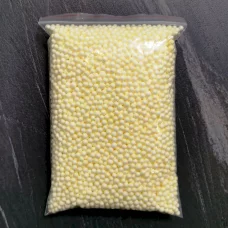 Пенопластовые шарики желтые 2-3 мм для слайма 10 гр в упаковке