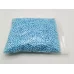 Пенопластовые шарики пастельно-голубые 4-5 мм для слайма в упаковке 10 гр с фото и видео