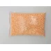 Пенопластовые шарики пастельно-оранжевые 4-5 мм для слайма в упаковке 10 гр с фото и видео