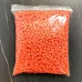 Пенопластовые шарики красные 5-7 мм для слайма в упаковке 10 гр с фото и видео