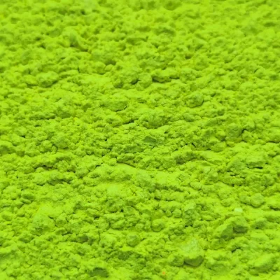 Пигмент Перламутровый Неоново-зеленый для слайма в баночке 15 гр с фото