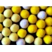 Помпончики Желтый микс 15 мм для слайма в упаковке 6 гр с фото