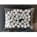 Помпончики белые 15 мм для слайма в упаковке 6 гр с фото