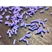 Посыпка Конфетти фиолетовые для слайма в упаковке 20 гр с фото