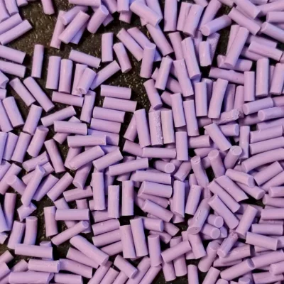 Посыпка Конфетти фиолетовые для слайма в упаковке 20 гр с фото