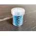 Посыпка крошка печенья голубая для слайма в баночке 15 гр с фото