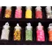Набор посыпок для слайма из 48 цветов в палетке 126 гр с фото