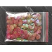 Посыпка ракушки бордовые Макси для слайма ПВХ в упаковке 10 гр с фото