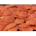 Посыпка ракушки оранжевые Макси для слайма ПВХ в упаковке 10 гр с фото