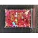 Посыпка ракушки бордовые Миди для слайма ПВХ в упаковке 10 гр с фото и видео