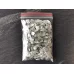 Посыпка ракушки серебряные Миди для слайма ПВХ в упаковке 10 гр с фото и видео