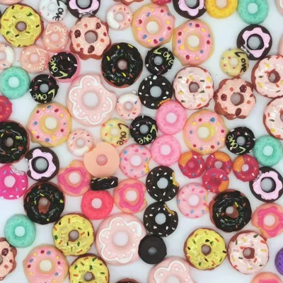 Шармик Пончик разноцветный для слаймов с фото и видео