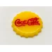 Шармы крышка Кока-Кола желтая для слаймов с фото и видео