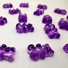 Шармик мишка мармеладный фиолетовый для слаймов