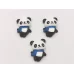 Шармик мишка панда с синим шарфом для слаймов с фото и видео